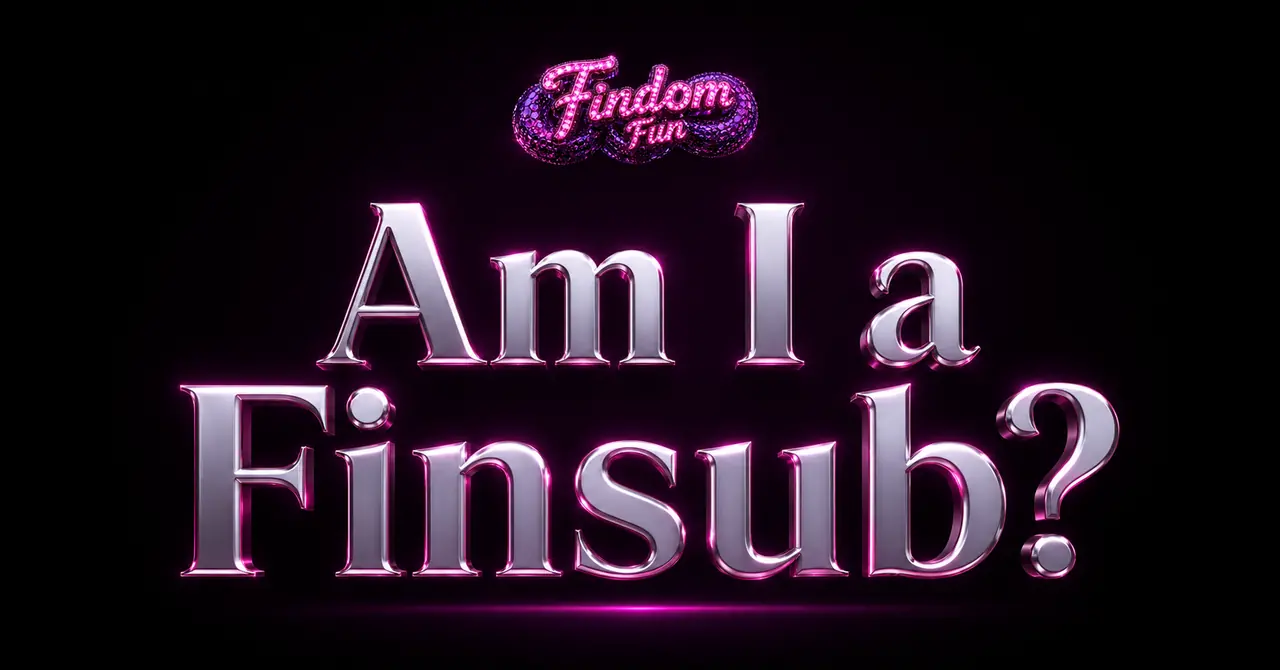 Am I a Finsub findom quiz card artwork