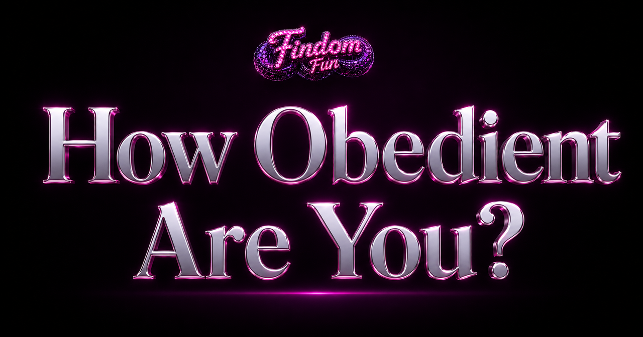 How obedient are you? quiz artwork inside Goddess Mia's realm