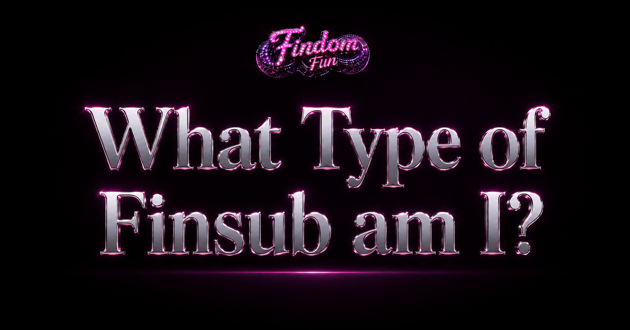 What type of finsub am I? quiz artwork inside Goddess Mia's realm
